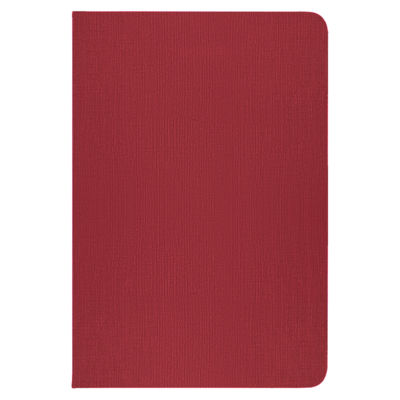 Блокнот Forest Alfa Polo Linen А5, недатированный, в твердой обложке, красный