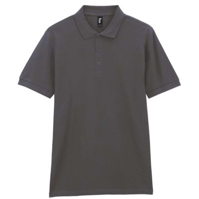 Футболка поло PREMIUM COTTON ADULT DOUBLE PIQUE, ГРАФИТОВЫЙ M