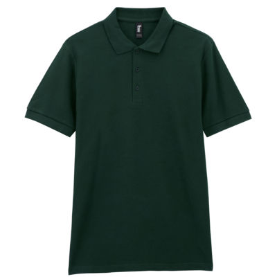Футболка поло PREMIUM COTTON ADULT DOUBLE PIQUE, ХАКИ 2XL
