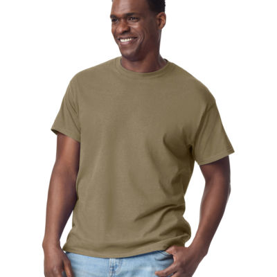 Футболка ULTRA COTTON, СЕРО-БЕЖЕВЫЙ S
