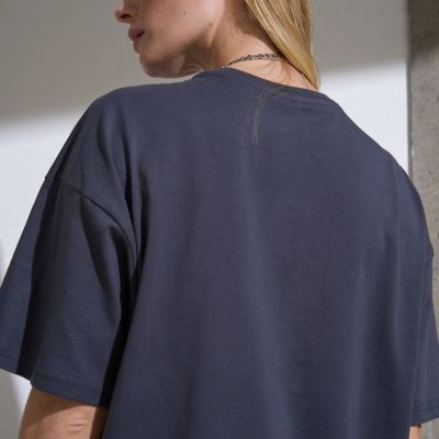 Футболка Oversize Premium, темно-серая (антрацит)