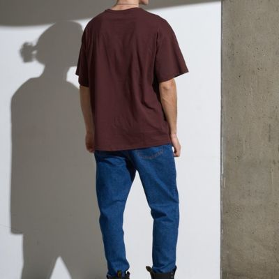 Футболка Oversize Premium, коричневая (шоколад)