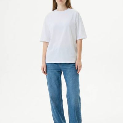 Футболка Oversize Premium 210, белая