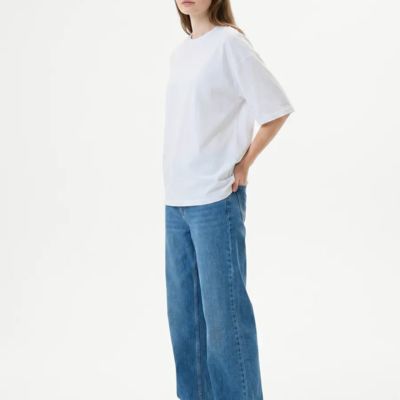 Футболка Oversize Premium 210, белая