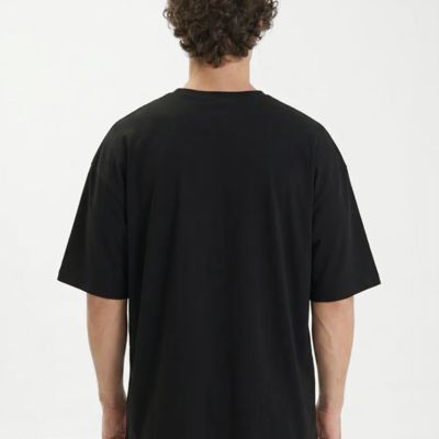 Футболка Oversize Premium 210, черная