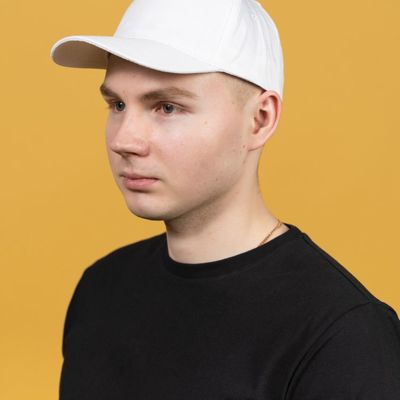 Бейсболка Basic, белая