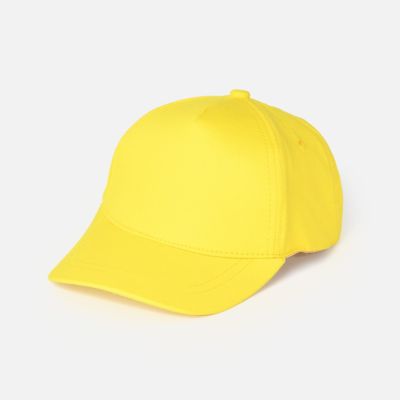 Бейсболка Basic, желтая