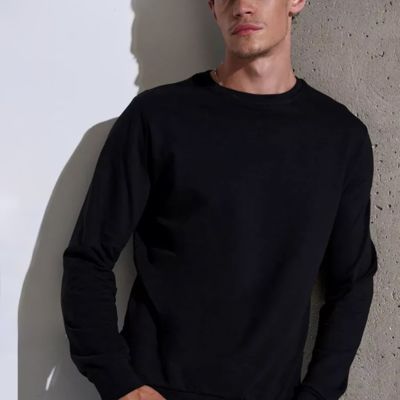 Свитшот Basic, черный, размер XXL