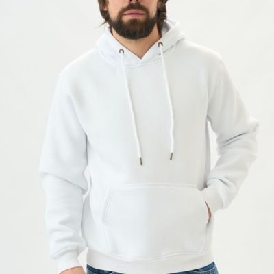 Худи Premium Heavy, белое, размер 6XL