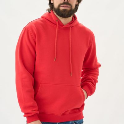 Худи Premium Heavy, красное