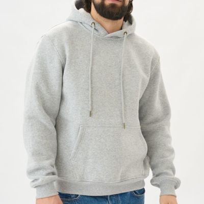 Худи Premium Heavy, серый меланж, размер XXL