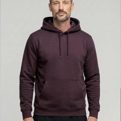 Худи Premium Heavy, коричневое (шоколад), размер XXL