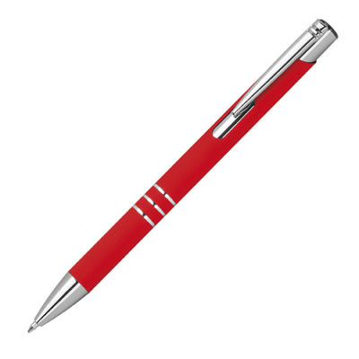 Ручка SOFTTOUCH DUNMORE из переработанного алюминия, полугелевая