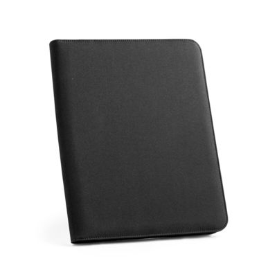 Папка EMERGE FOLDER II. папка формата A4 из переработанного полиэстера (100% RPET) 300D с молнией