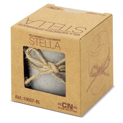 Ароматическая свеча из экоцемента STELLA