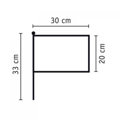 Флаг болельщика JANO