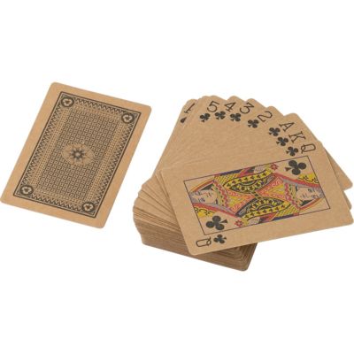 Игральные карты из переработанной бумаги