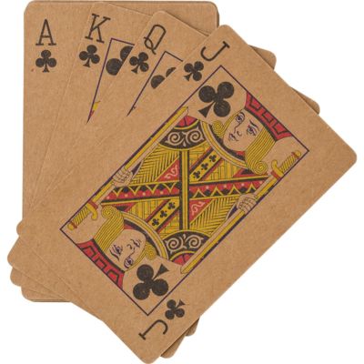Игральные карты из переработанной бумаги