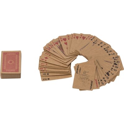 Игральные карты из переработанной бумаги