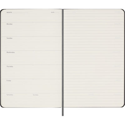 Еженедельник MOLESKINE без датировки