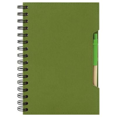 Блокнот A5 с ручкой ECO GREEN LIFE