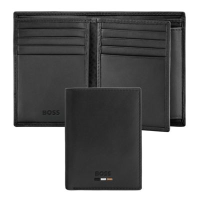 Картхолдер с клапаном и карманом для денег EMBLEMATIC BLACK