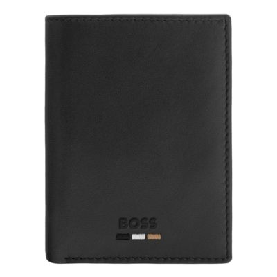 Картхолдер с клапаном и карманом для денег EMBLEMATIC BLACK