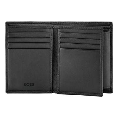 Картхолдер с клапаном и карманом для денег EMBLEMATIC BLACK