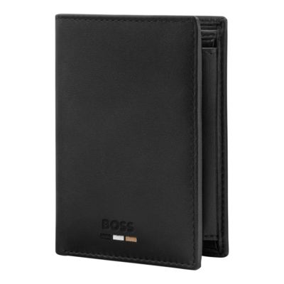 Картхолдер с клапаном и карманом для денег EMBLEMATIC BLACK