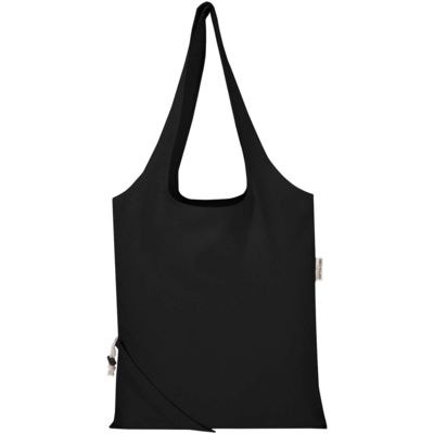 Сумка-шоппер из переработанного хлопка "Madras Blend" 140 г/м², складная, 7 литров