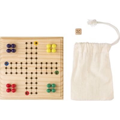 Деревянная игра LUDO