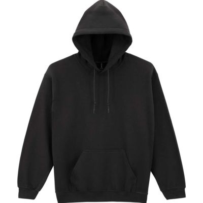 Худи HEAVY BLEND, ЧЕРНЫЙ 4XL