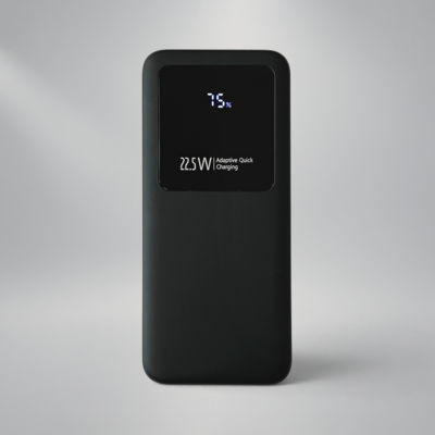 Внешний аккумулятор Kris soft touch, 10000mAh (Чёрный)