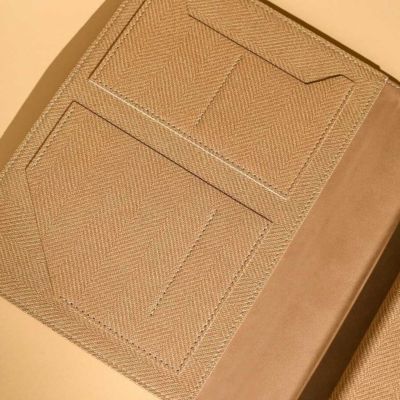 Ежедневник-органайзер Twill, недатированный, коричневый
