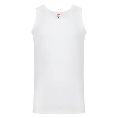 Майка мужская "Athletic Vest", белый_2XL, 100% х/б, 160 г/м2