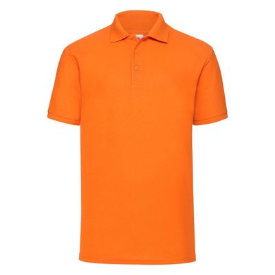 Рубашка поло мужская "65/35 Polo", оранжевый_2XL, 65% п/э, 35% х/б, 180 г/м2