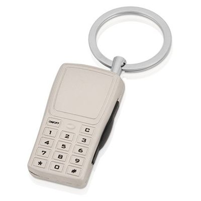 Брелок с отделением для хранения SIM-карт, серебристый