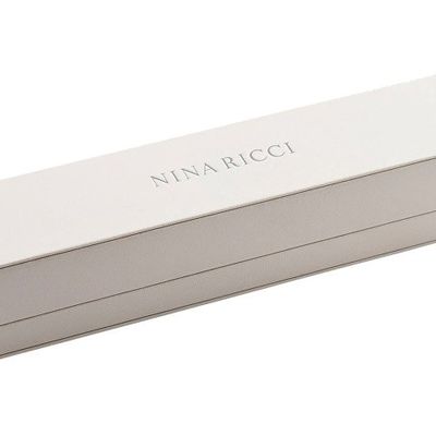Ручка шариковая Nina Ricci модель Esquisse Pink в футляре, серебристый/розовый