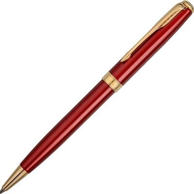 Ручка шариковая Parker модель SON13 RED GT BP F.BLK GB, красный/золотистый