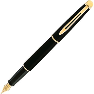 Перьевая ручка Waterman Hemisphere, цвет: Mars Black/GT, перо: F