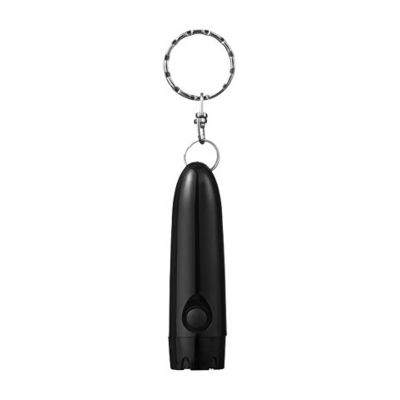 Брелок-фонарик Bullet, черный