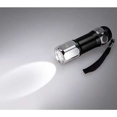 Фонарь с led лампами, черный