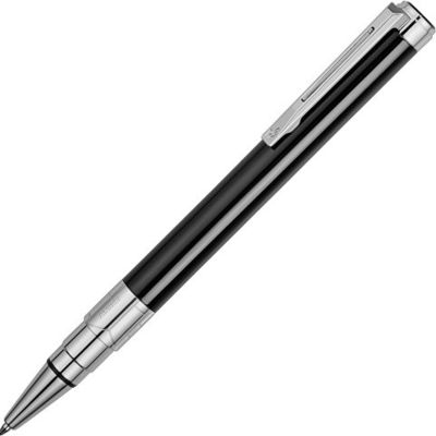 Ручка шариковая Waterman Perspective Black CT M, черный/серебристый